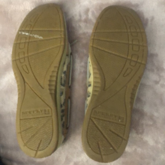 Sperry Topsider Leopard Sequin Boatshoe - Picture 6 of 7